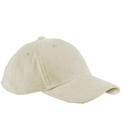 Beechfield EarthAware® Organic Cord Baseball Cap - Stone (BB680)