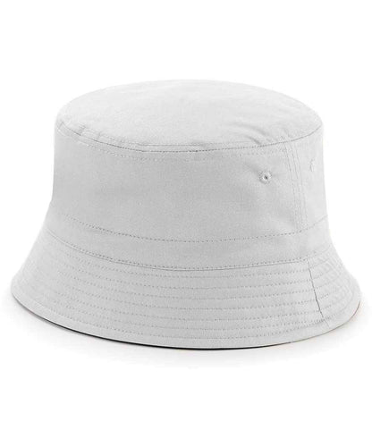 Beechfield Reversible Bucket Hat - Black/Light Grey (BB686)