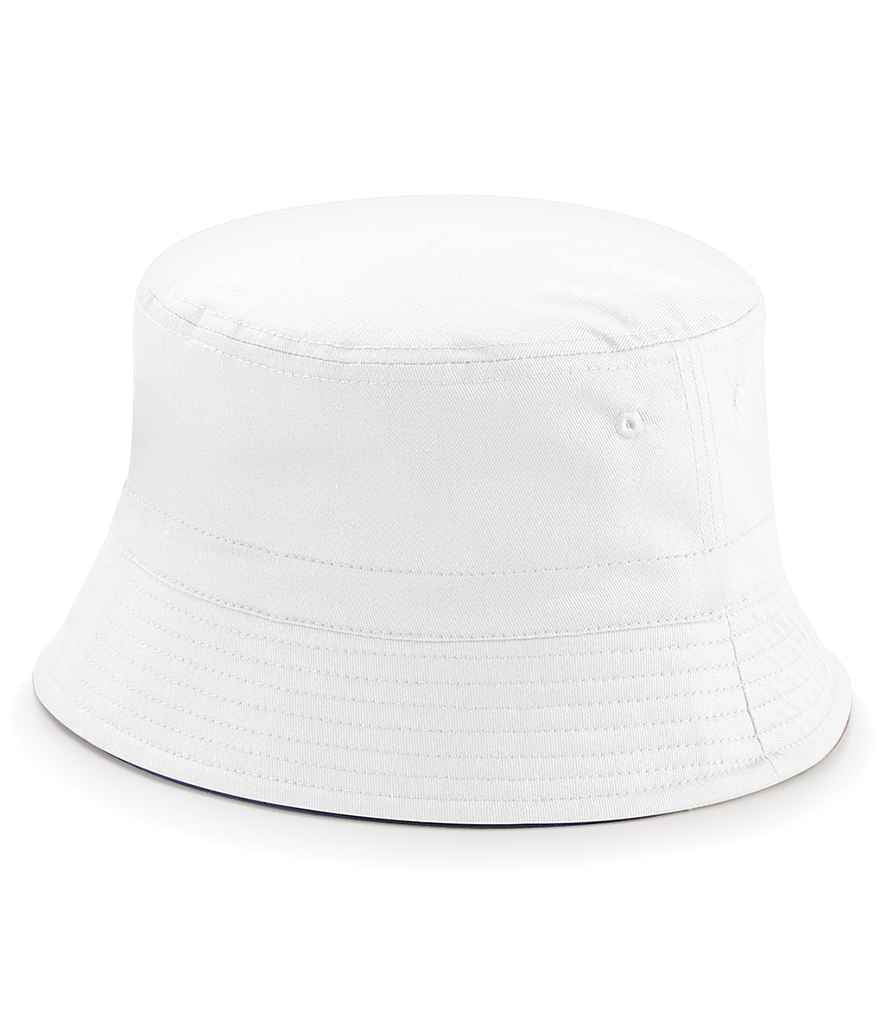Beechfield Reversible Bucket Hat - French Navy/White (BB686)