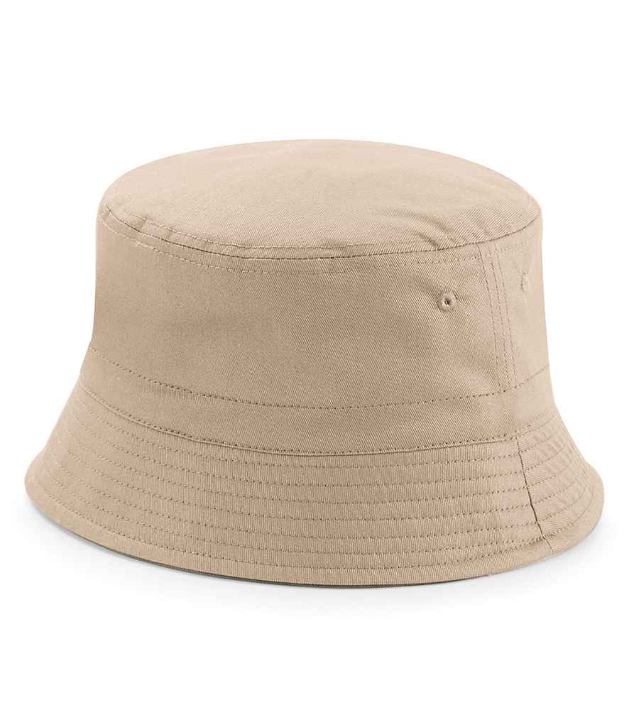 Beechfield Reversible Bucket Hat - Olive Green/Stone (BB686)