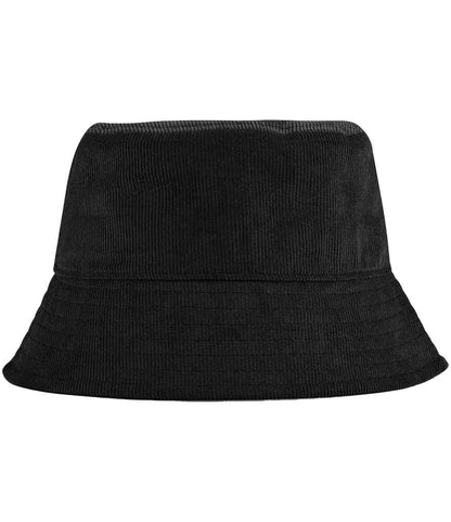 Beechfield EarthAware® Organic Cord Bucket Hat - Black (BB687)