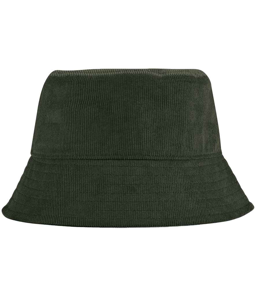 Beechfield EarthAware® Organic Cord Bucket Hat - Forest Night (BB687)