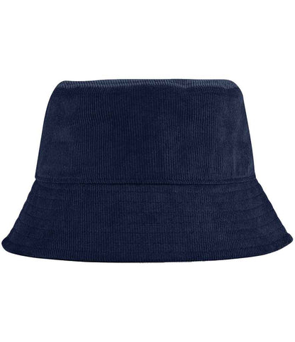 Beechfield EarthAware® Organic Cord Bucket Hat - Oxford Navy (BB687)