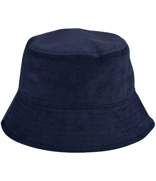 Beechfield EarthAware® Organic Cord Bucket Hat - Oxford Navy (BB687)