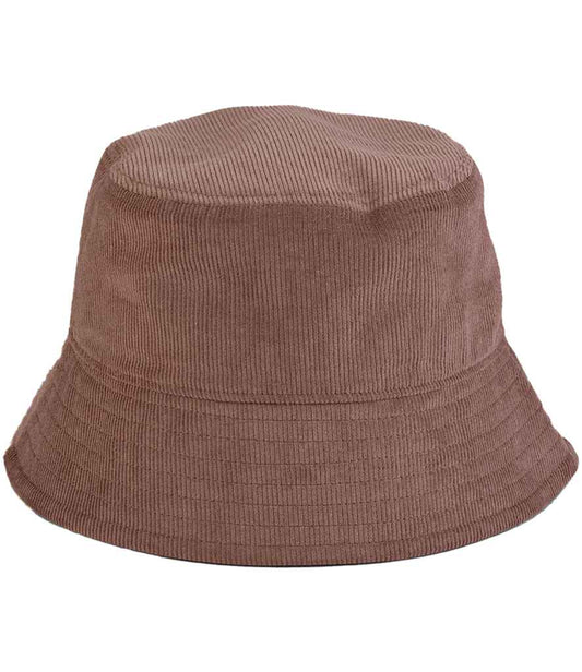 Beechfield EarthAware® Organic Cord Bucket Hat - Redwood (BB687)