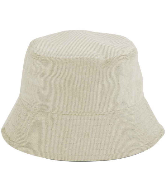 Beechfield EarthAware® Organic Cord Bucket Hat - Stone (BB687)