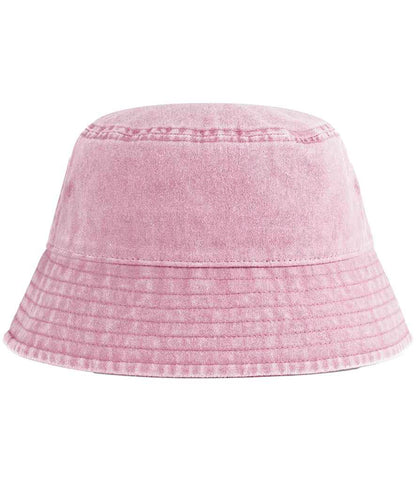 Beechfield Junior Vintage Bucket Hat - Vintage Dusky Pink (BB688B)