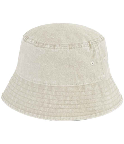 Beechfield Junior Vintage Bucket Hat - Vintage Sand (BB688B)