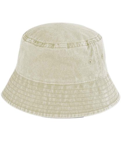 Beechfield Vintage Bucket Hat - Vintage Stone (BB688)