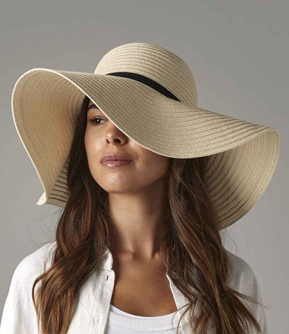 Beechfield Marbella Sun Hat - Natural (BB740)