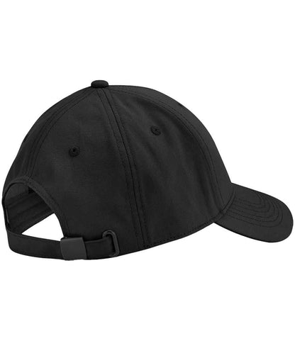 Beechfield EarthAware® Organic Cotton Canvas 6 Panel Cap - Black (BB801)