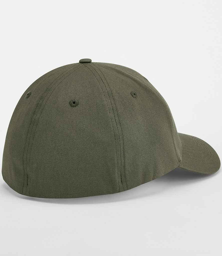 Beechfield EarthAware® Organic Cotton Stretch-Fit Cap - Olive Green (BB803)
