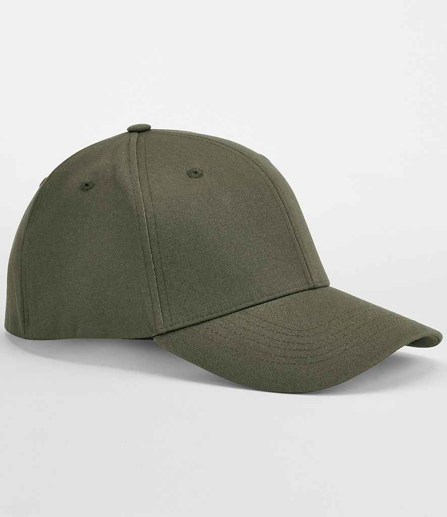 Beechfield EarthAware® Organic Cotton Stretch-Fit Cap - Olive Green (BB803)