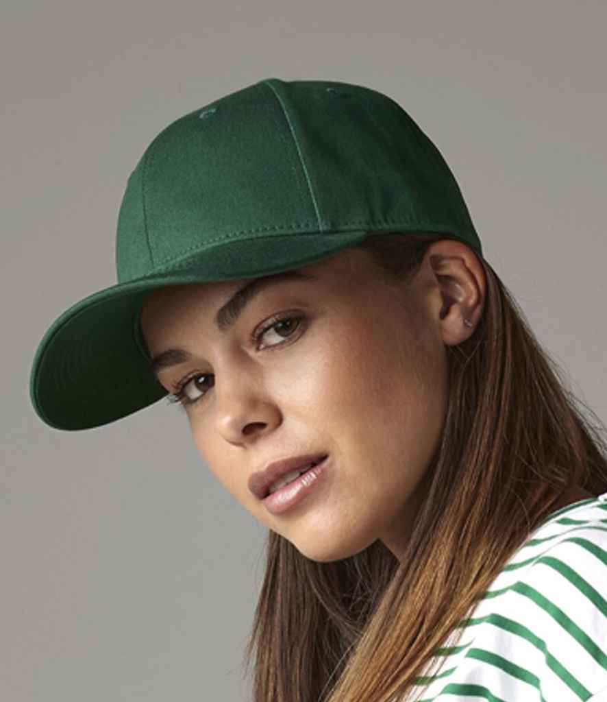 Beechfield EarthAware® Classic Organic Cotton 6 Panel Cap - Bottle Green (BB820)