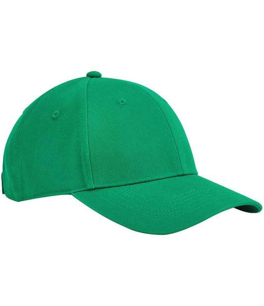 Beechfield EarthAware® Junior Classic Organic Cotton 6 Panel Cap - Kelly Green (BB821B)