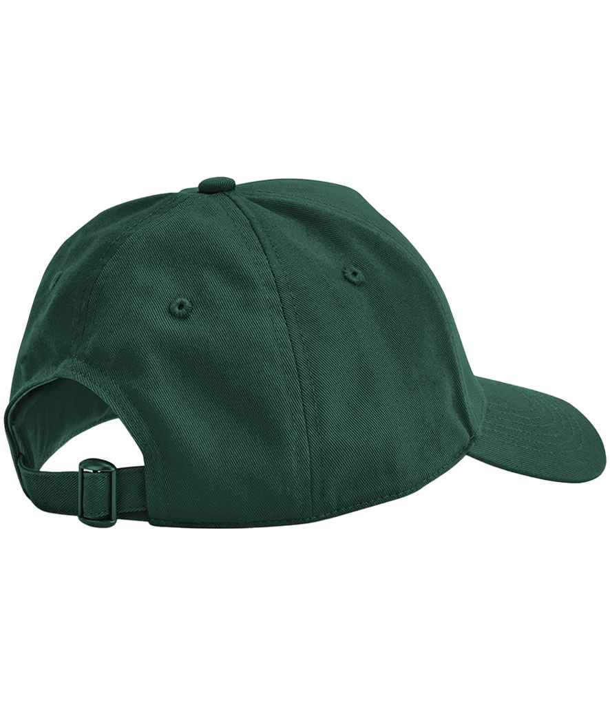 Beechfield EarthAware® Classic Organic Cotton 5 Panel Cap - Bottle Green (BB825)