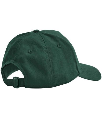 Beechfield EarthAware® Classic Organic Cotton 5 Panel Cap - Bottle Green (BB825)