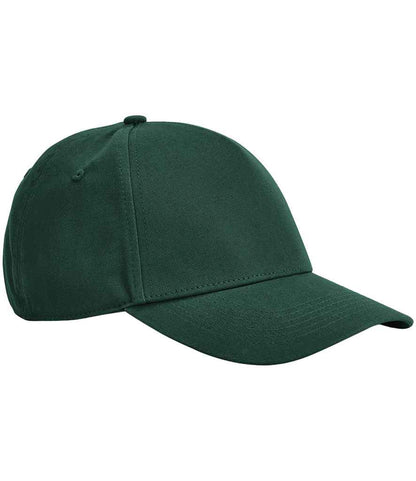 Beechfield EarthAware® Classic Organic Cotton 5 Panel Cap - Bottle Green (BB825)
