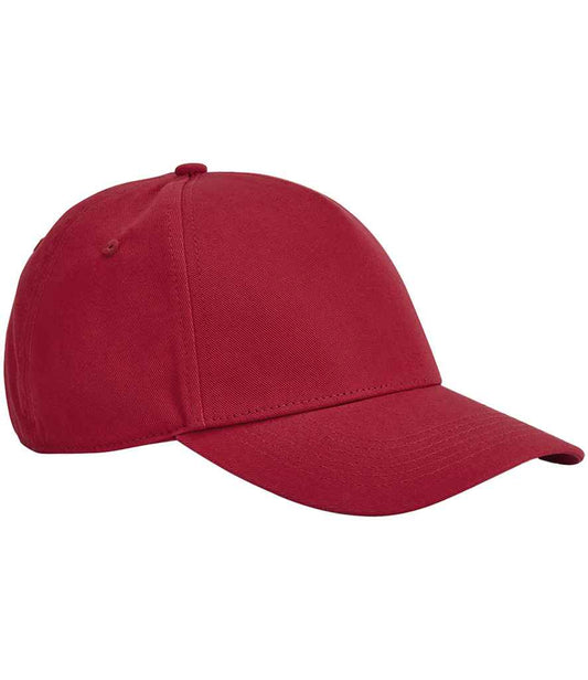 Beechfield EarthAware® Classic Organic Cotton 5 Panel Cap - Classic Red (BB825)