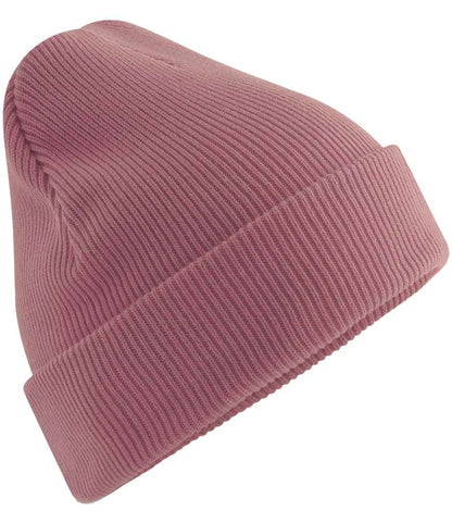 Beechfield Organic Cotton Original Heavyweight Cuffed Beanie - Rose (BB830N)