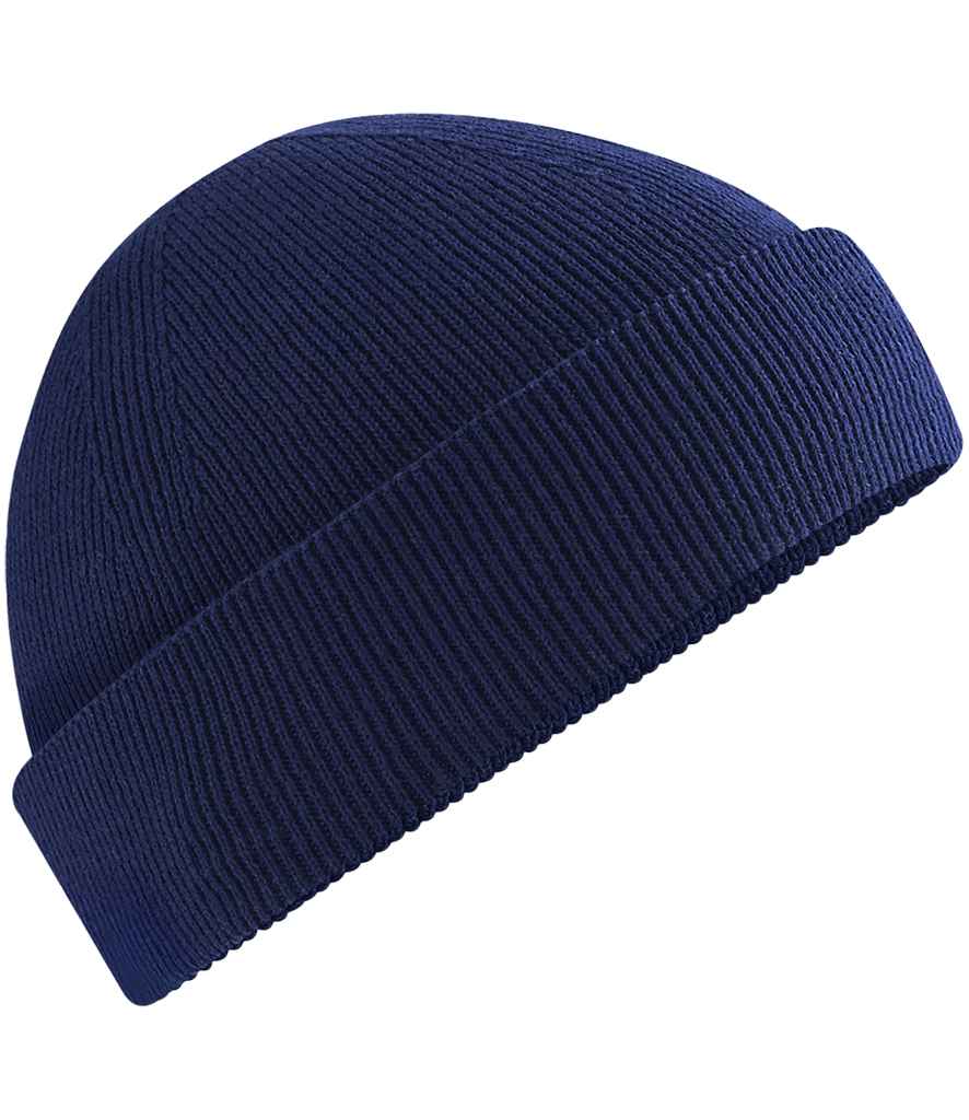 Beechfield Organic Cotton Fisherman Beanie - Oxford Navy (BB832N)
