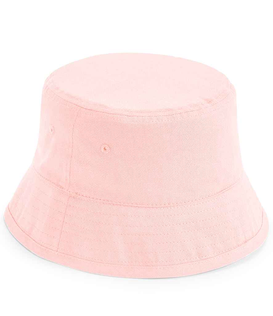 Beechfield Kids Organic Cotton Bucket Hat - Powder Pink (BB90NB)