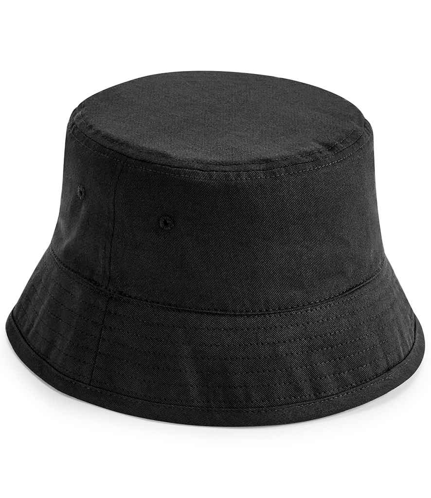 Beechfield Organic Cotton Bucket Hat - Black (BB90N)