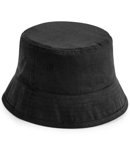Beechfield Organic Cotton Bucket Hat - Black (BB90N)