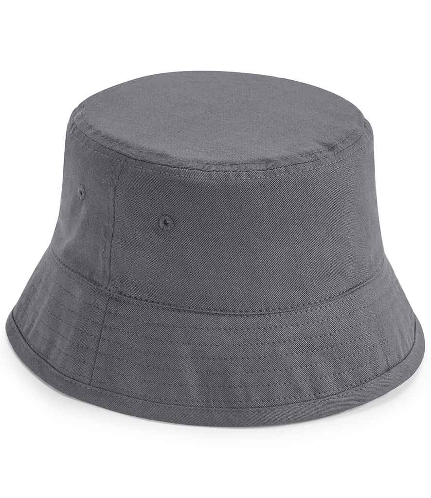 Beechfield Organic Cotton Bucket Hat - Graphite Grey (BB90N)