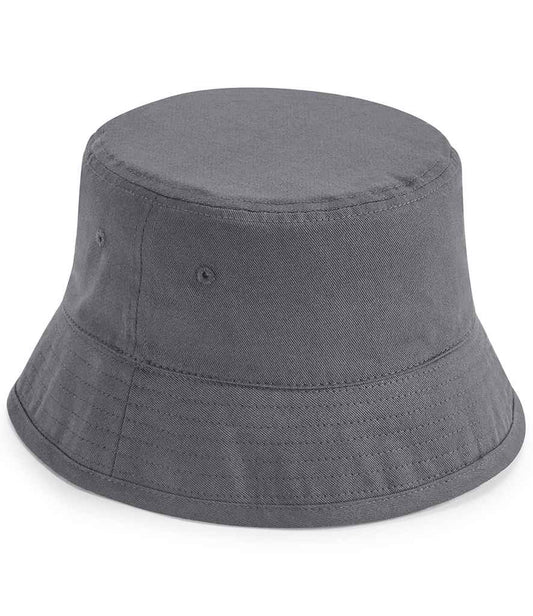 Beechfield Organic Cotton Bucket Hat - Graphite Grey (BB90N)