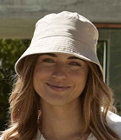 Beechfield Organic Cotton Bucket Hat - Sand (BB90N)
