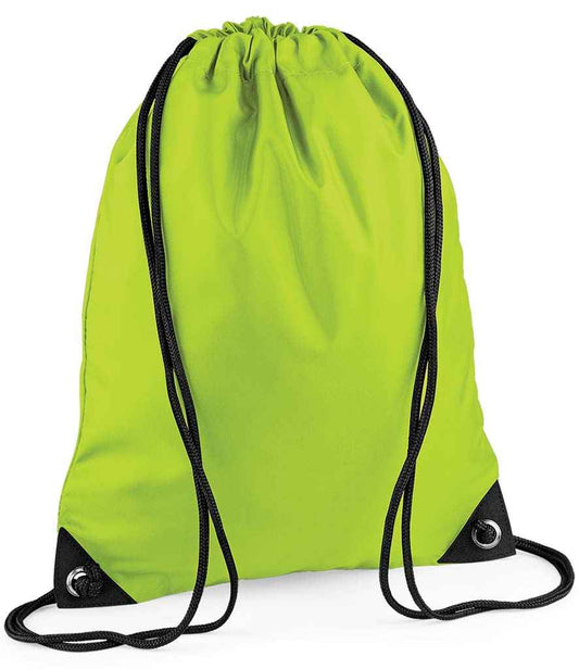 BagBase Premium Gymsac - Lime Green (BG10)