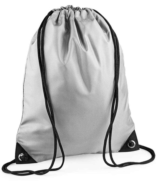 BagBase Premium Gymsac - Silver (BG10)
