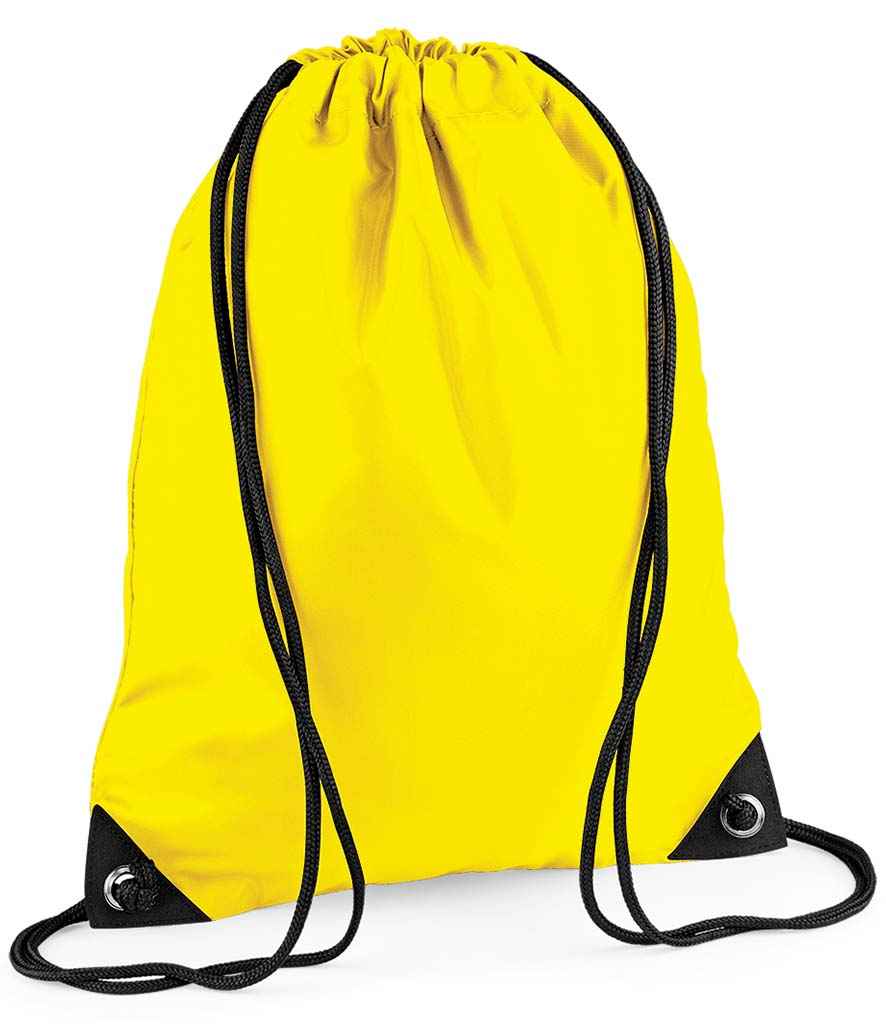 BagBase Premium Gymsac - Yellow (BG10)