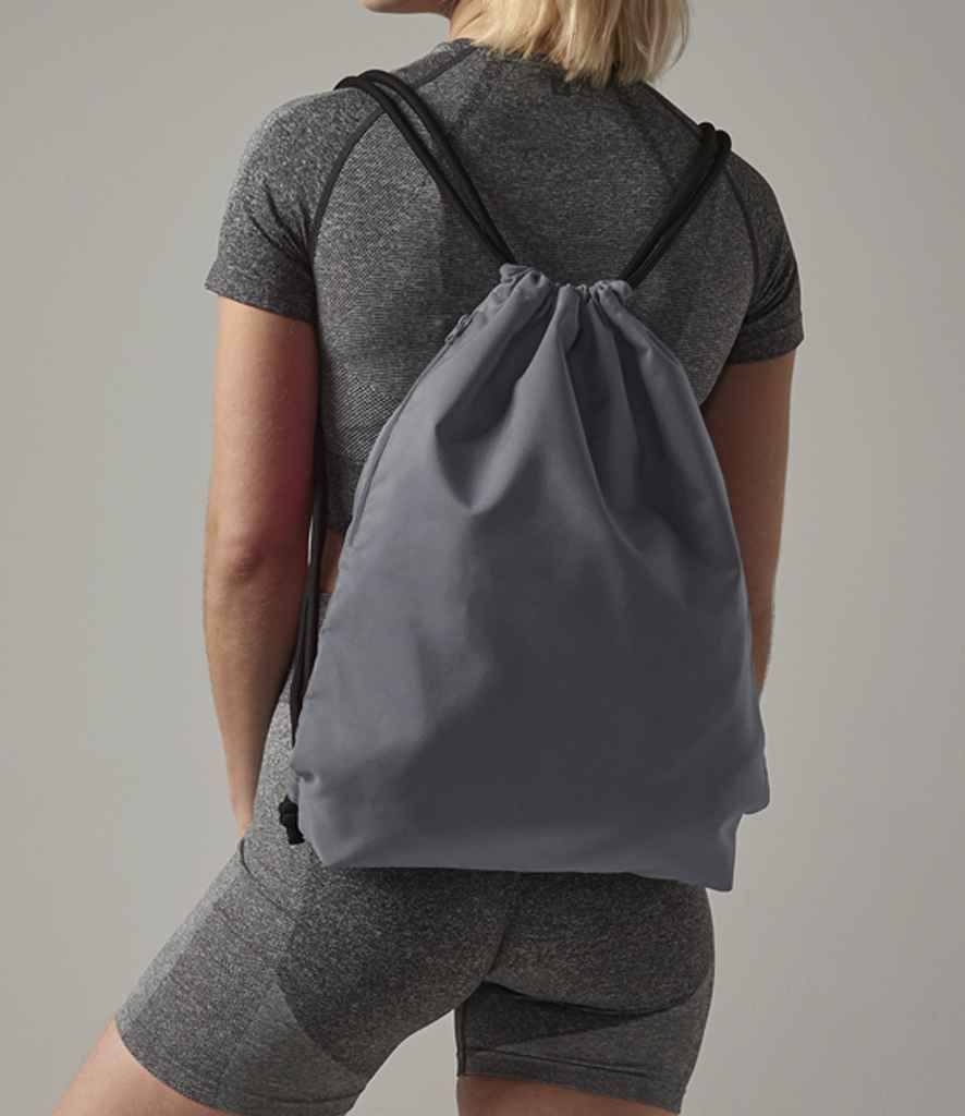 BagBase Icon Gymsac - Graphite Grey/Black (BG110)