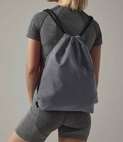 BagBase Icon Gymsac - Graphite Grey/Black (BG110)
