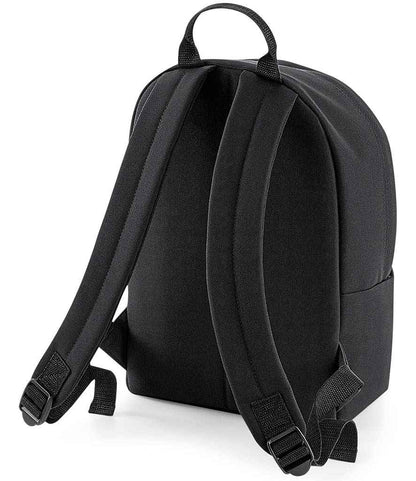 BagBase Mini Fashion Backpack - Black/Black (BG125S)