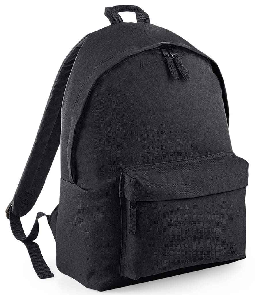 BagBase Original Fashion Backpack - Black/Black (BG125)