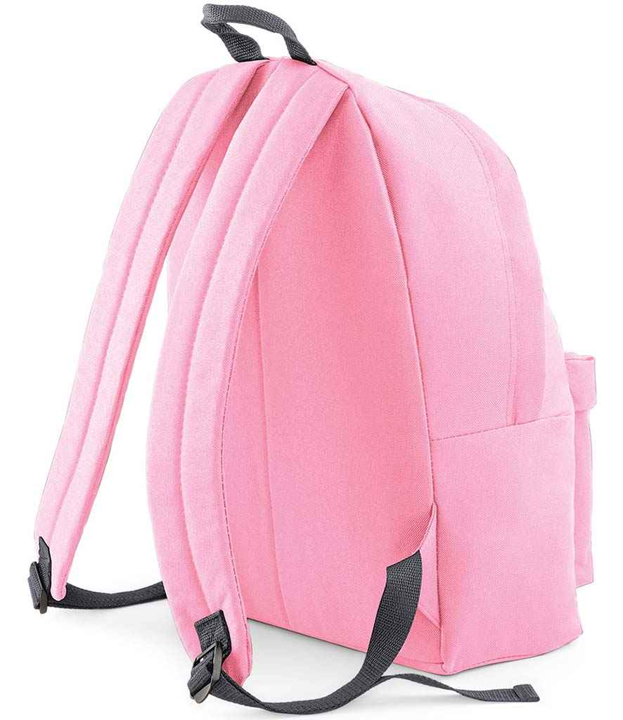 BagBase Original Fashion Backpack - Classic Pink/Graphite Grey (BG125)
