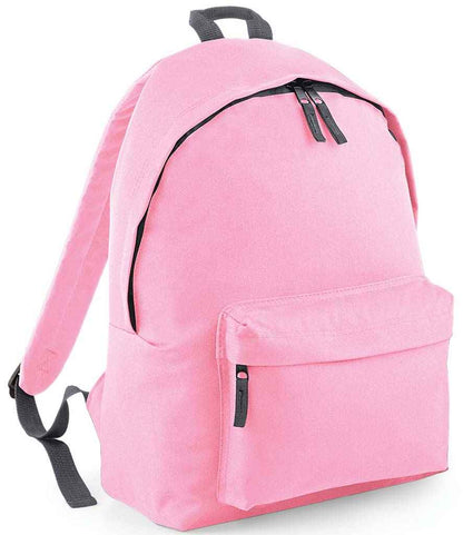 BagBase Original Fashion Backpack - Classic Pink/Graphite Grey (BG125)