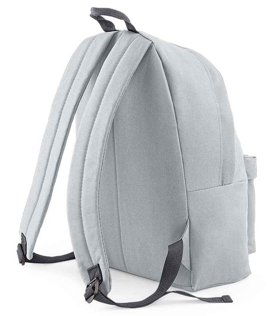 BagBase Original Fashion Backpack - Light Grey/Graphite Grey (BG125)