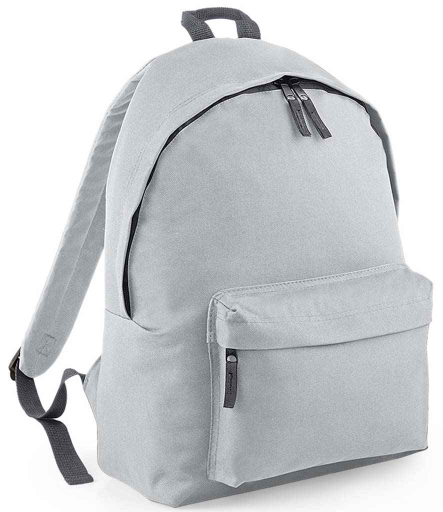 BagBase Original Fashion Backpack - Light Grey/Graphite Grey (BG125)