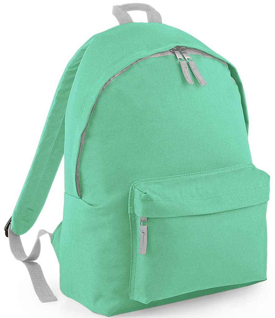 BagBase Original Fashion Backpack - Mint/Light Grey (BG125)