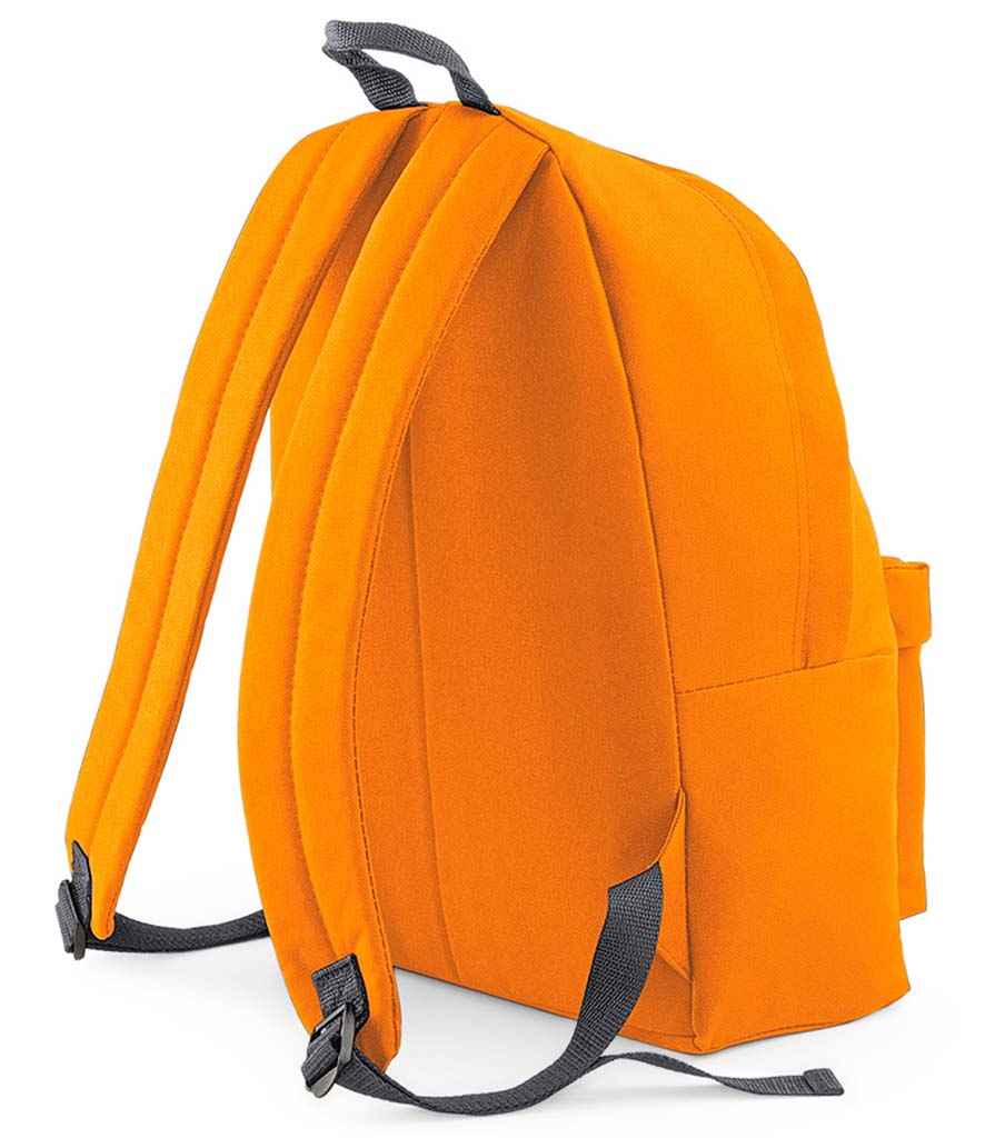 BagBase Original Fashion Backpack - Orange/Graphite Grey (BG125)