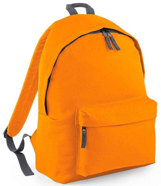 BagBase Original Fashion Backpack - Orange/Graphite Grey (BG125)