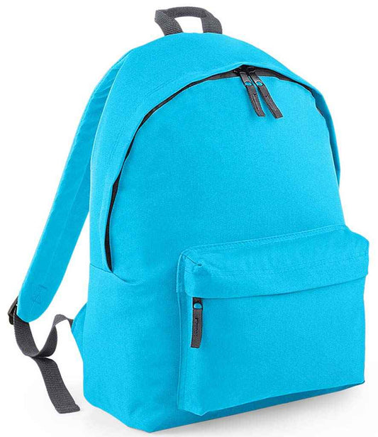 BagBase Original Fashion Backpack - Surf Blue/Graphite Grey (BG125)