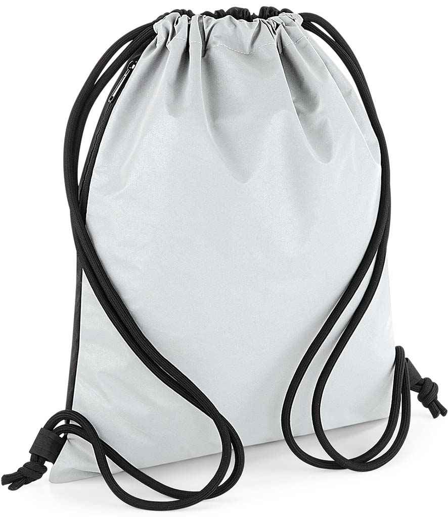 BagBase Reflective Gymsac - Silver Reflective (BG137)