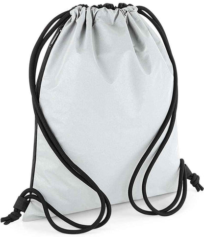 BagBase Reflective Gymsac - Silver Reflective (BG137)