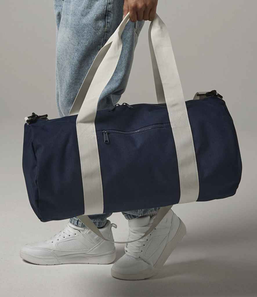 BagBase Original Barrel Bag XL - French Navy/Off White (BG140L)