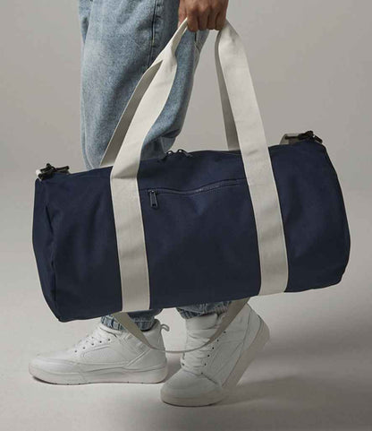 BagBase Original Barrel Bag XL - French Navy/Off White (BG140L)
